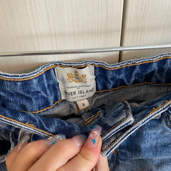 River Island Jean Shorts - Picture 2 of 4